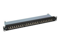 InLine Patchfeld Cat.6, 24-fach, 48,26cm (19"), 1HE, InLine Patchfeld Cat.6, 24-fach, 48,26cm (19"), 1HE,
