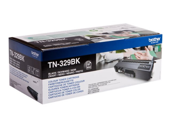 Brother Toner schwarz TN-329BKTWIN Doppelpack Toner Schwarz