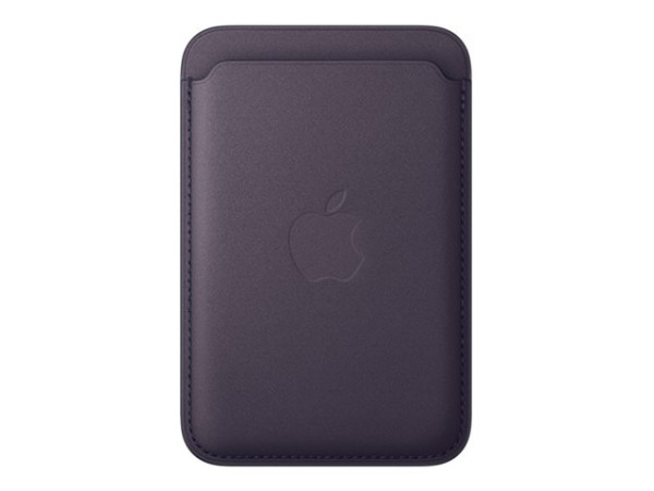 Apple Feingewebe Wallet mit MagSafe (violett, iPhone)