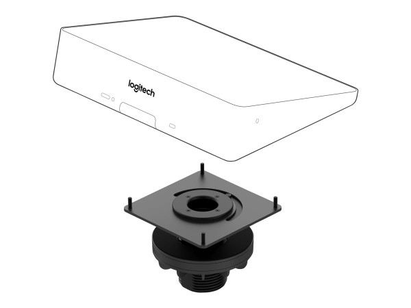 Logitech Logi Tap Table Mount | 939-001811 schwarz Monitor