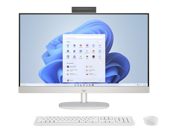 HP All-in-One 27-cr0008ng (weiß, Windows 11 Home 64-Bit)