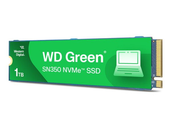 Western Digital SSD 1TB SN350 Green NVMe PCIe M.2 WES