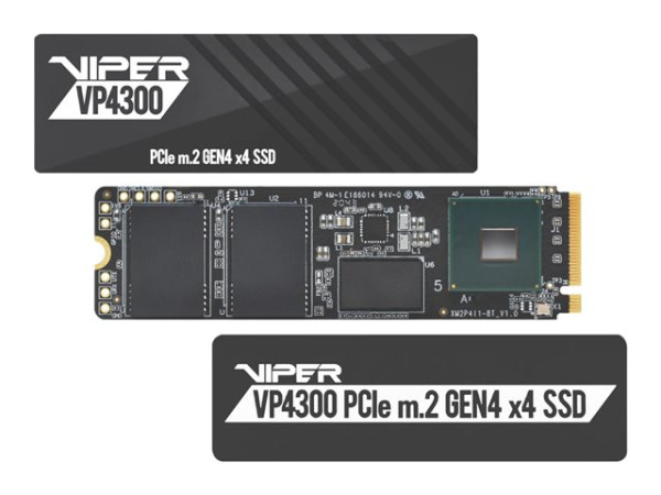 Patriot SSD 1TB 5.5/7.4G Viper VP4300 M.2 PAT | PCIe