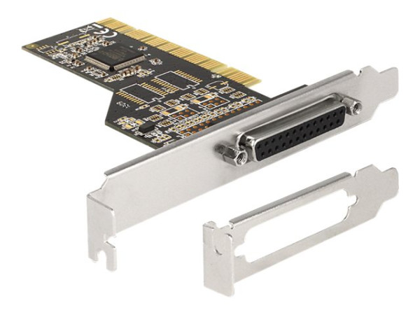 PCI Card Delock 1x Parallel inkl. low Profile Blende