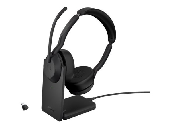 Jabra JBR Evolve2 55 UC Stereo Link380c Stand