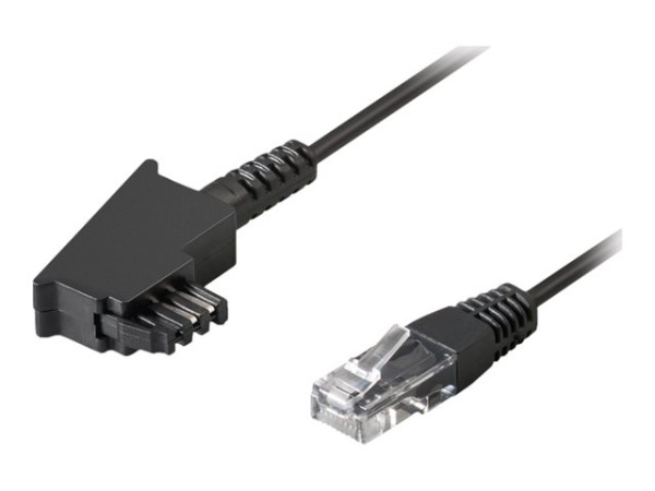 Goobay (ohne Kennzeichnung) TEL TAE-F 1500 DSL 8P2C BLACK 1