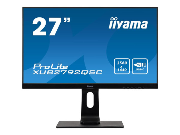 Iiyama Iiya 27 L XUB2792QSC-B1 27" WQHD Business ETE IPS