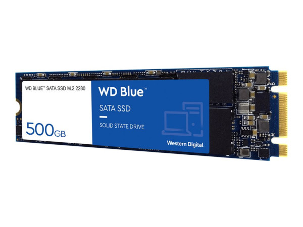 500GB WD Blue m.2 NAND SATA SSD WDS500G2B0B - SATA 6Gb/s