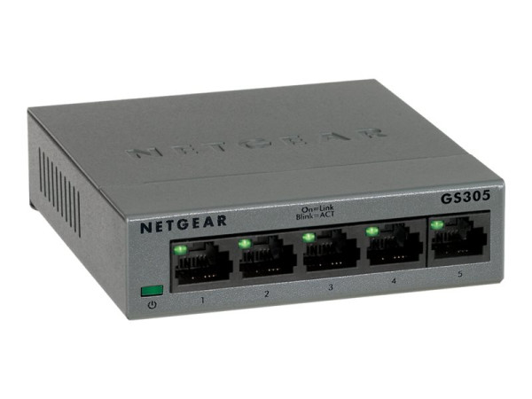 Netgear GS305 v3 GE/UNM/05 schwarz