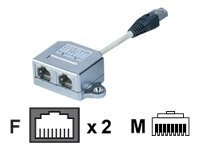 Digitus Digitus Patchkabel-Adapter, CAT 5e, geschirmt - 1:1