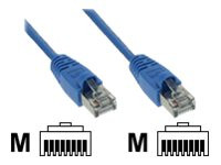 InLine® Patchkabel, F/UTP, Cat.5e, blau, 2m