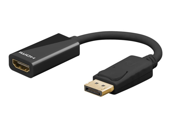 goobay Adapt. Displayport > HDMI 0,1m | 67881