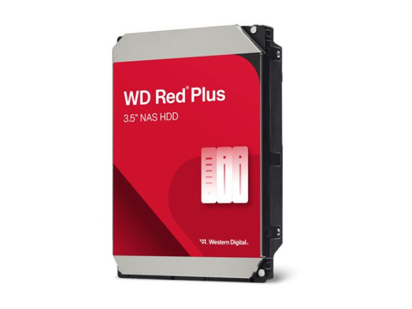Western Digital Red Plus NAS-Festplatte 12 TB (SATA 6 Gb/s,