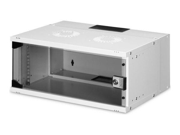 Digitus Wandgehäuse SOHO PRO (hellgrau, 4 Höheneinheiten)