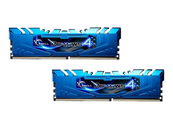 8GB (2x 4GB) G.Skill DDR4-3000 CL15 RipJaws 4 blau