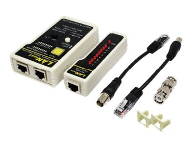 Kabeltester LogiLink Netzwerk RJ45/RJ11/RJ12& BNC Stecker