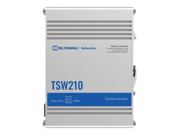 Teltonika TSW210 (schwarz, Industrieller Ethernet Switch)