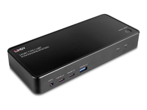 Lindy Lin 2 Port Typ C MST KVM Docking 43202
