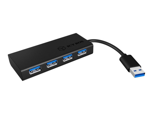 ICY BOX IB-AC6104 USB 3.0 Hub bk USB-Hub