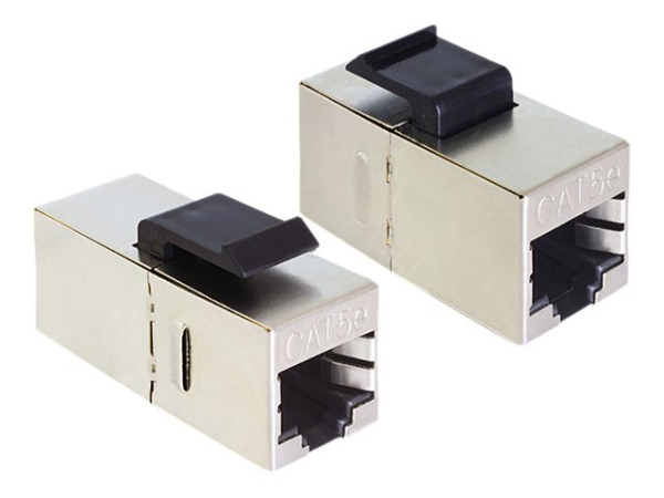 DeLOCK Keystone Modul RJ45 Buchse > RJ45 Buchse Cat.5e