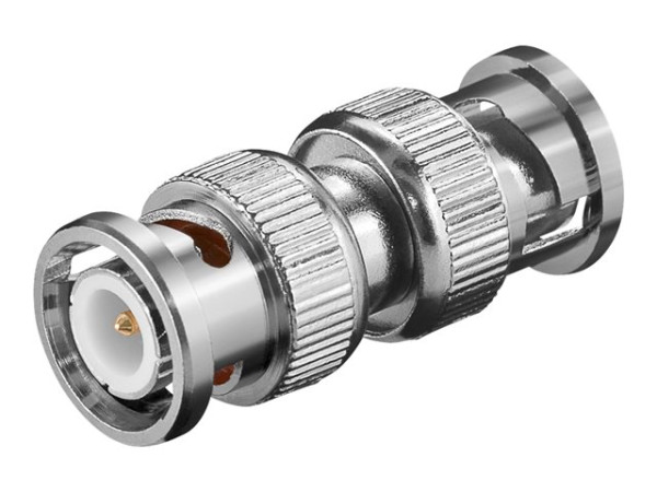 Goobay UG 491 A/U BNC-Stecker > BNC-Stecker, 75 OHM mit Gold