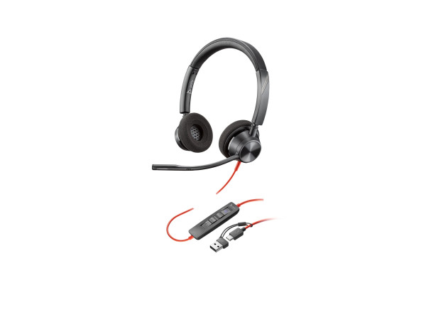 HP Poly Blackwire 3320M USB-C Stereo-Headset