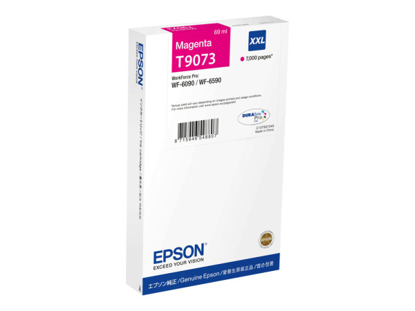 Epson T9073 magenta - Tintenpatrone Original - 69 ml