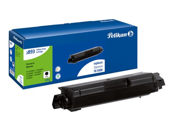 Toner Kyocera TK-590K comp. Pelikan 2893b schwarz