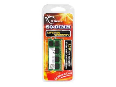SO DDR3 4GB PC 12800 CL11 G.Skill 1,35V (1x4GB) 4GSL