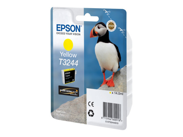 Epson Tinte gelb C13T324440 T3244 Tinte Gelb 14 ml