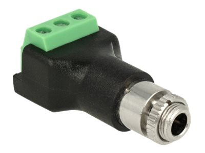 DeLOCK Terminalblock 3 Pin > 3,5mm St. | Adapter