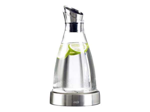 Emsa Flow Kühlkaraffe aus Glas sr | 1,0L
