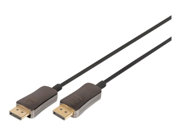 Digitus DisplayPort AOC Hybrid Glasfaserkabel, UHD 8K