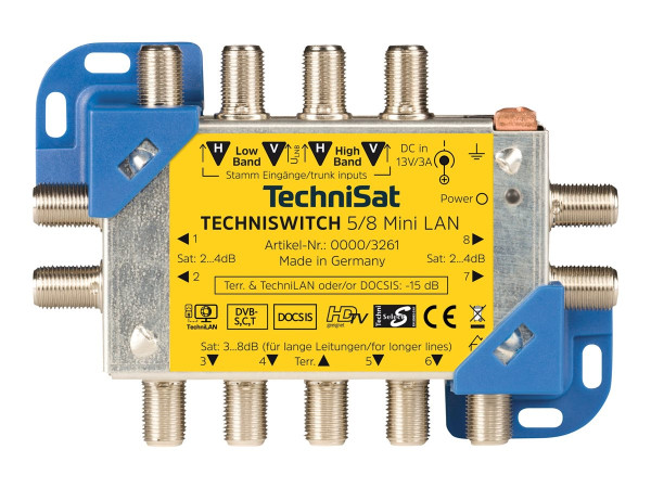 TechniSat Tech TechniSwitch Mini LAN 5/8 |