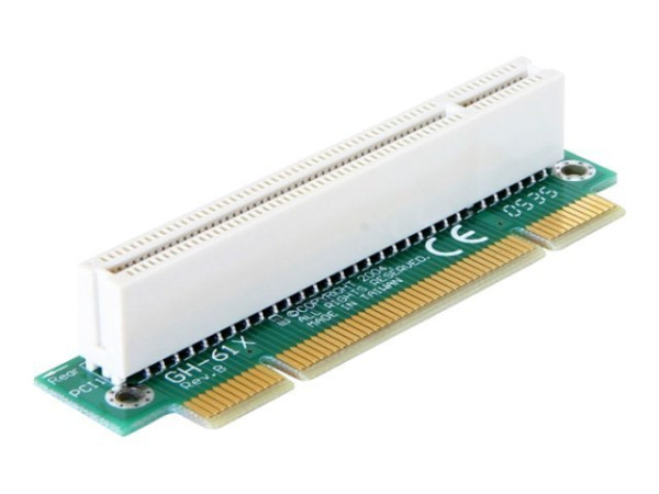Riser Card Delock PCI 32Bit -> 90? Winkel