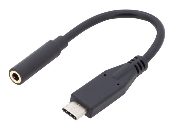 Digitus USB-C -> 3,5mm Klinke Buchse Audio Adapterkabel 20cm