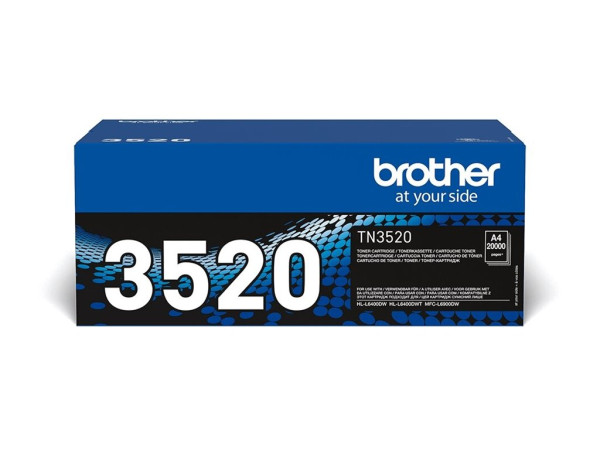 Brother Toner schwarz TN-3520 Toner Schwarz 20000 Blatt