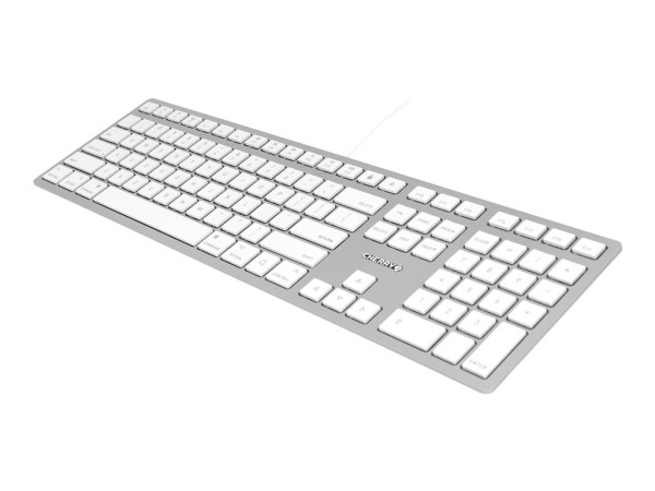 Cherry KC 6000 SLIM FOR MAC US sr U silber/weiß