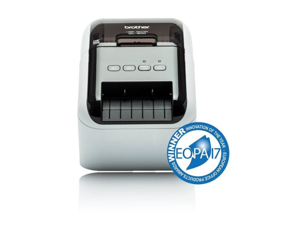 Brother QL-800 grau/schwarz, USB 2.0