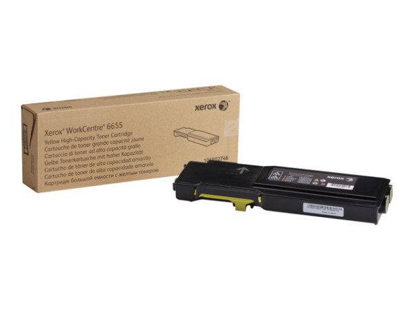 Xerox Toner ye 7500 Seiten 106R02746 Toner Gelb