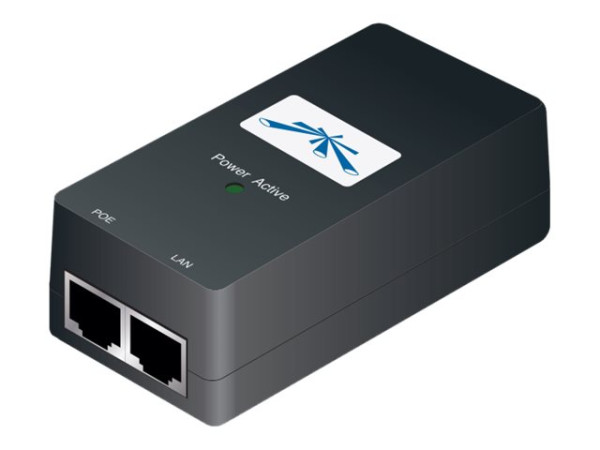 Ubiquiti PoE Injector 15V/12W/FE schwarz,