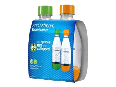 Sodastream Soda PET-Flasche 0,5 Duopack Tropfenform