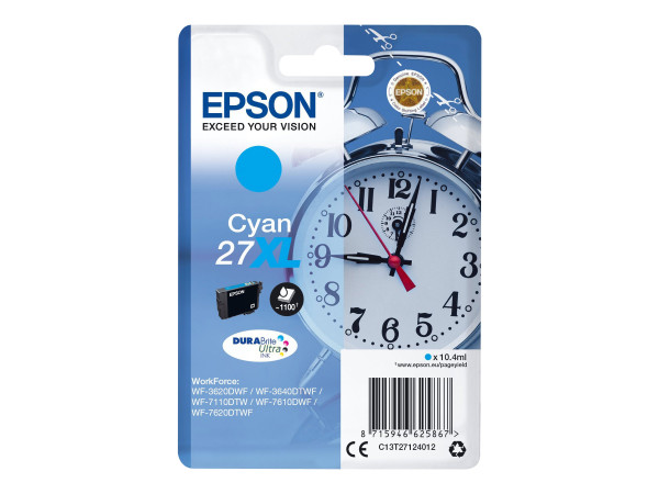 Epson Tinte CY C13T27124012 DURABrite Ultra