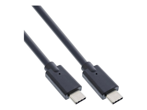 InLine USB 3.2 Gen.2 Kabel, USB Typ-C Stecker/Stecker, schw