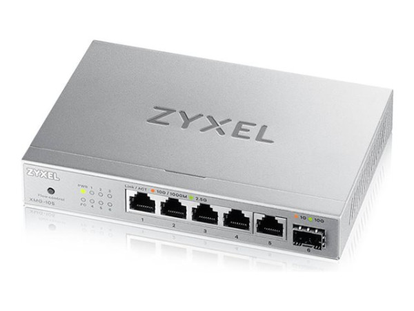 Zyxel XMG-105 5 Ports 10/2,5G MultiGig Switch