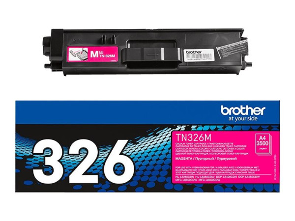 Brother Toner magenta TN-326M für Brother-Drucker Magenta