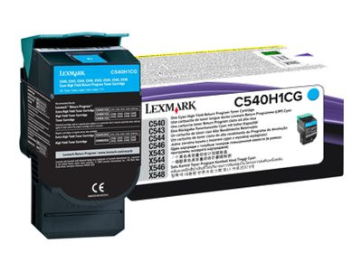 Toner Lexmark OC540H1CG cyan original