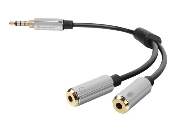 Sharkoon PMP35 Cable Audio Combo Adapter