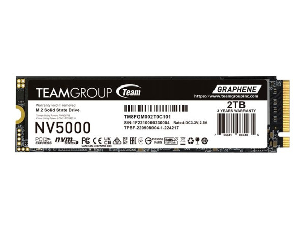 Team Group NV5000 2 TB (PCIe 4.0 x4 NVMe | M.2 2280 |
