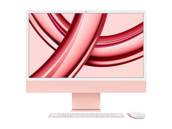 Apple "iMac 59,62 cm (24") M4 2024 (pink/rosa, macOS,